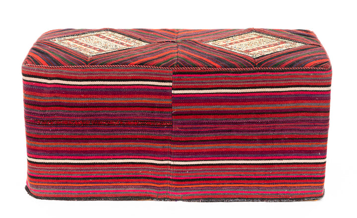 JOSIE Vintage Ottoman 100x50x46cm
