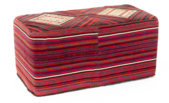 JOSIE Vintage Ottoman 100x50x46cm