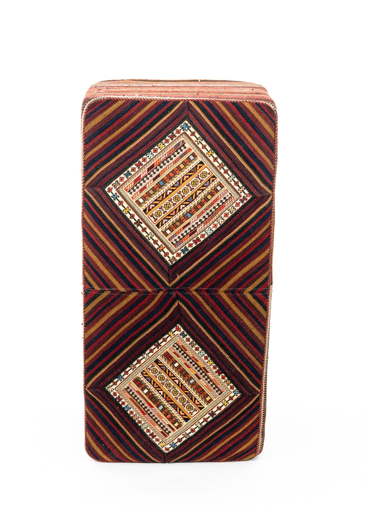 FRALEY Vintage Ottoman 100x50x46cm