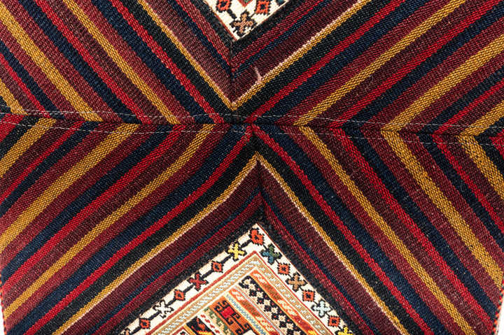 FRALEY Vintage Ottoman 100x50x46cm