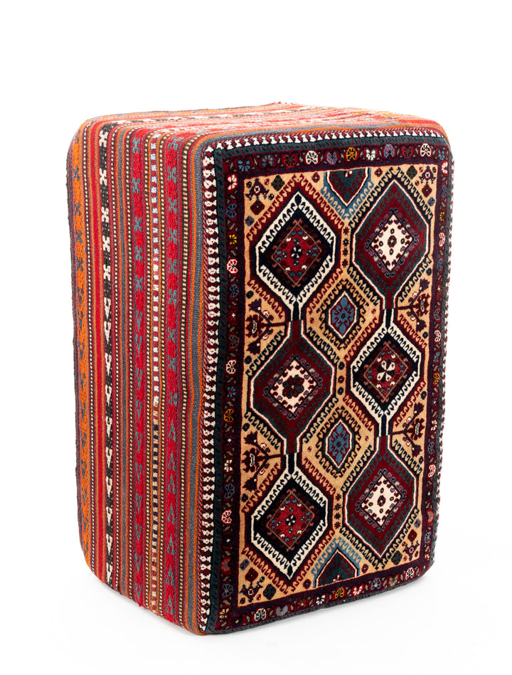 BLANE Vintage Ottoman 90x65x45cm