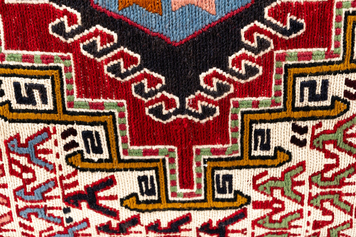 DAMA Vintage Silk Ottoman 50x48x46cm