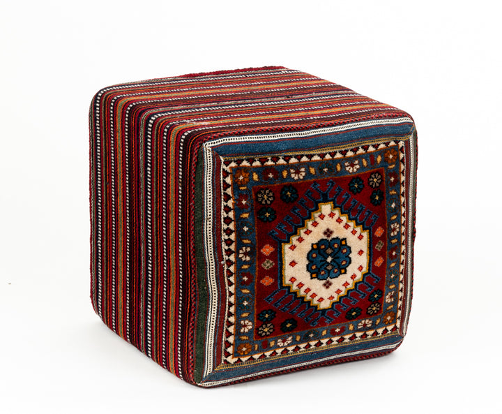 KATZ Vintage Ottoman 50x48x46cm