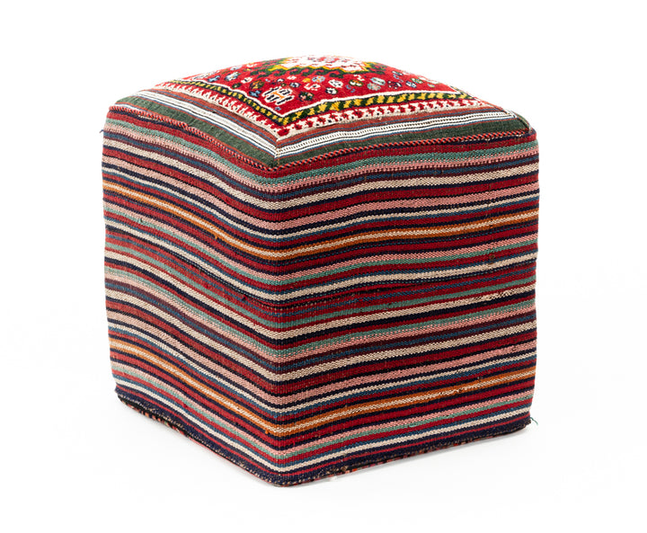 FELIX Vintage Ottoman 50x48x46cm