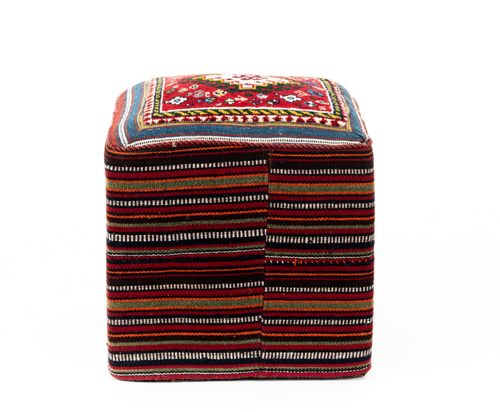 BOBBI Vintage Ottoman 50x48x46cm