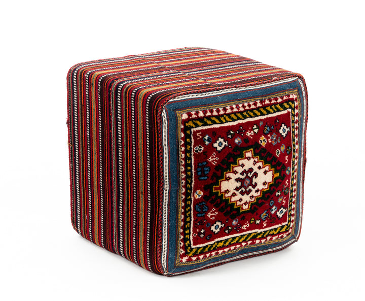 BOBBI Vintage Ottoman 50x48x46cm