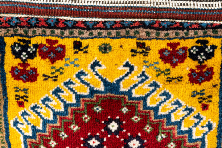 LANCE Vintage Ottoman 50x48x46cm