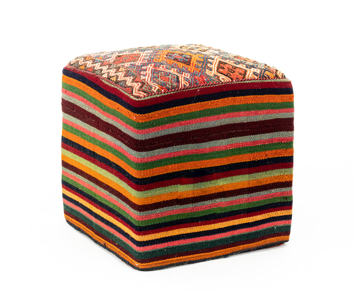 ACSAH Vintage Ottoman 50x48x46cm