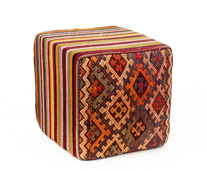 ACSAH Vintage Ottoman 50x48x46cm