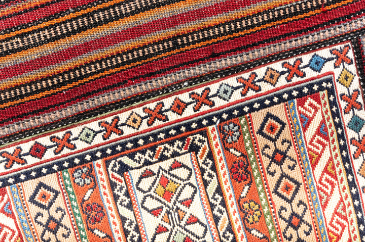 HARLI Vintage Ottoman 90x90x46cm