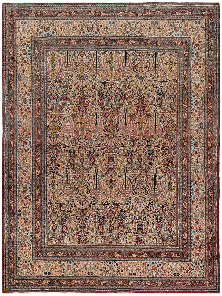 NADER Antique Lavar Kerman 400x300cm