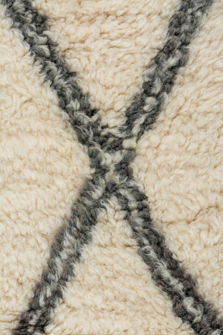RAE Moroccan Berber Beni Ourain Runner 430x56cm