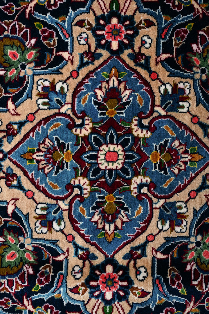KEERA Signed Kashan Silk 220x142cm