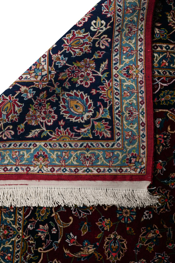 KEERA Signed Kashan Silk 220x142cm