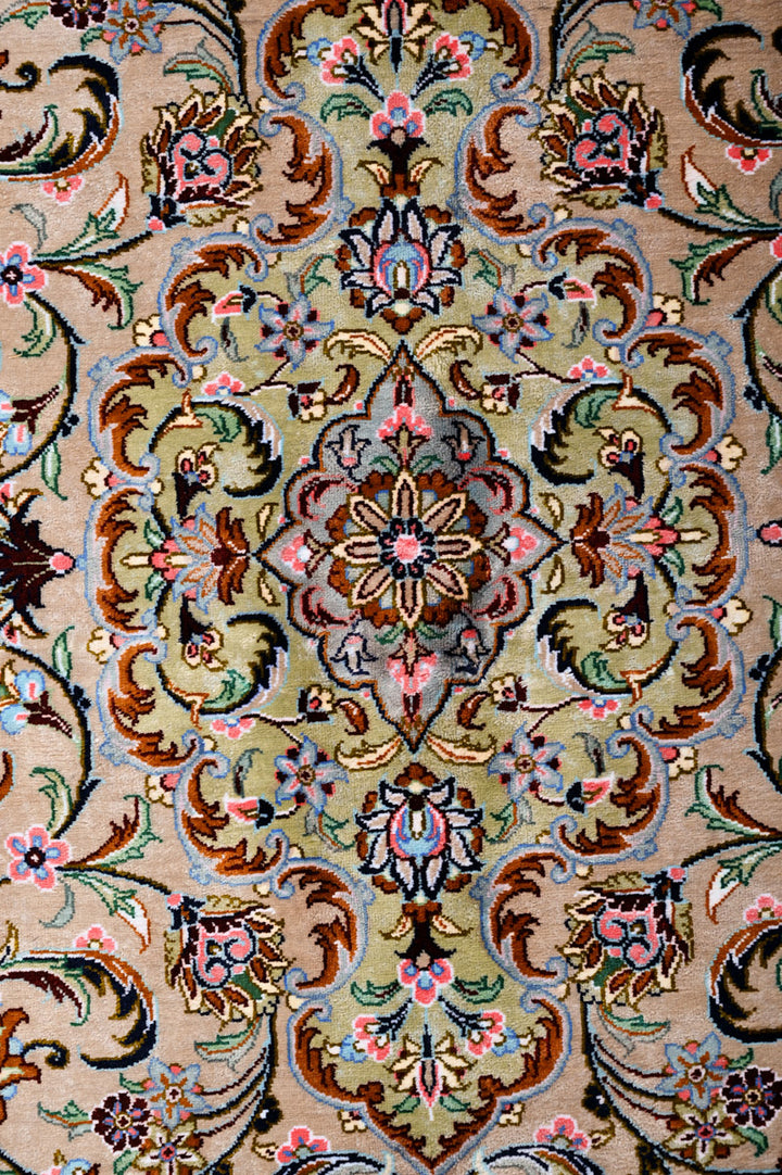 JESSY Signed Kashan Silk 291x197cm