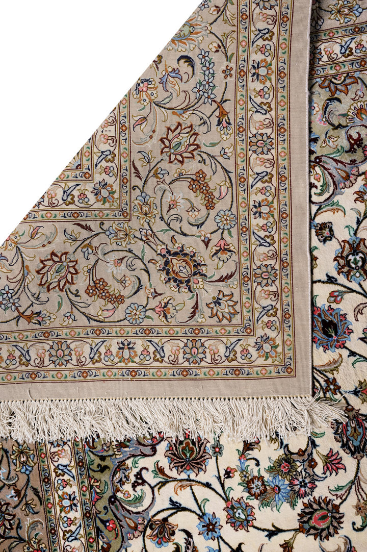 JESSY Signed Kashan Silk 291x197cm