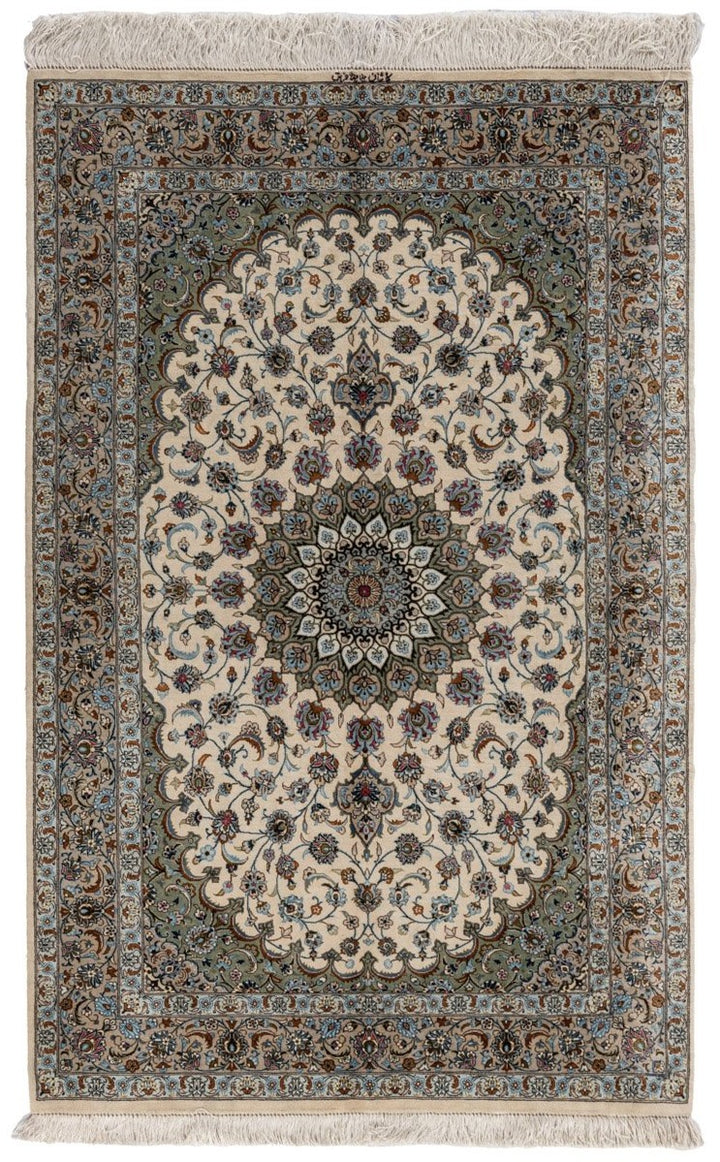TAYA Signed Qum Silk 150x98cm