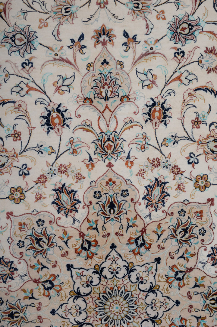 MIRVA Signed Kashan Silk 240x155cm
