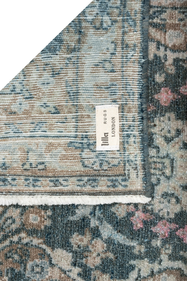 HANA Vintage Distressed Sarouk Runner 552x75cm