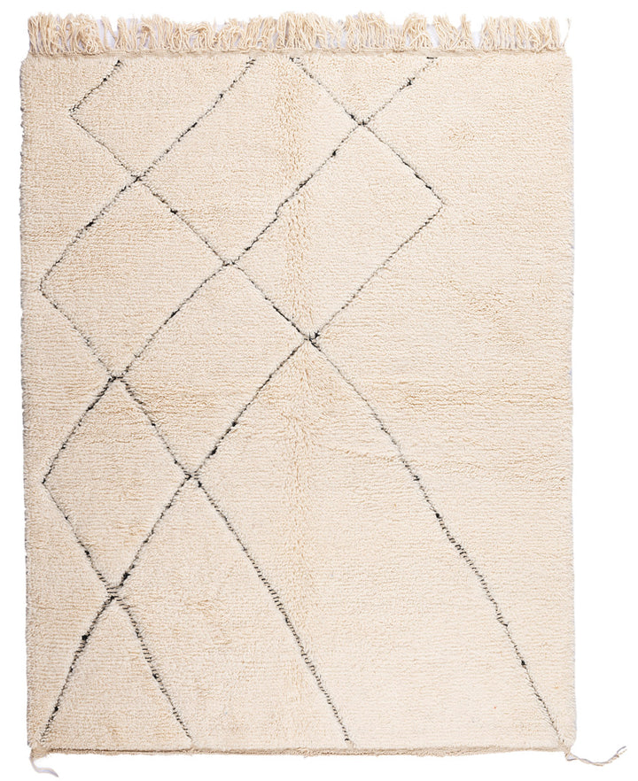 BRIT Moroccan Berber Beni Ourain 195x152cm