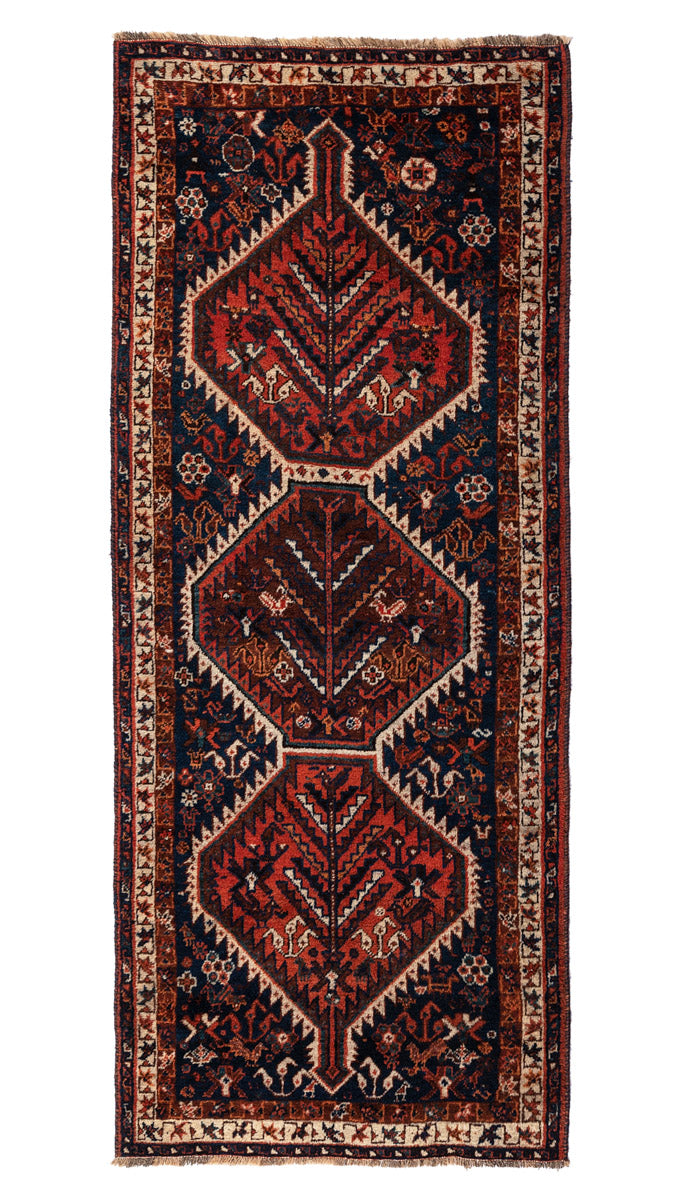 TASYA Vintage Qashqai Runner 260x105cm