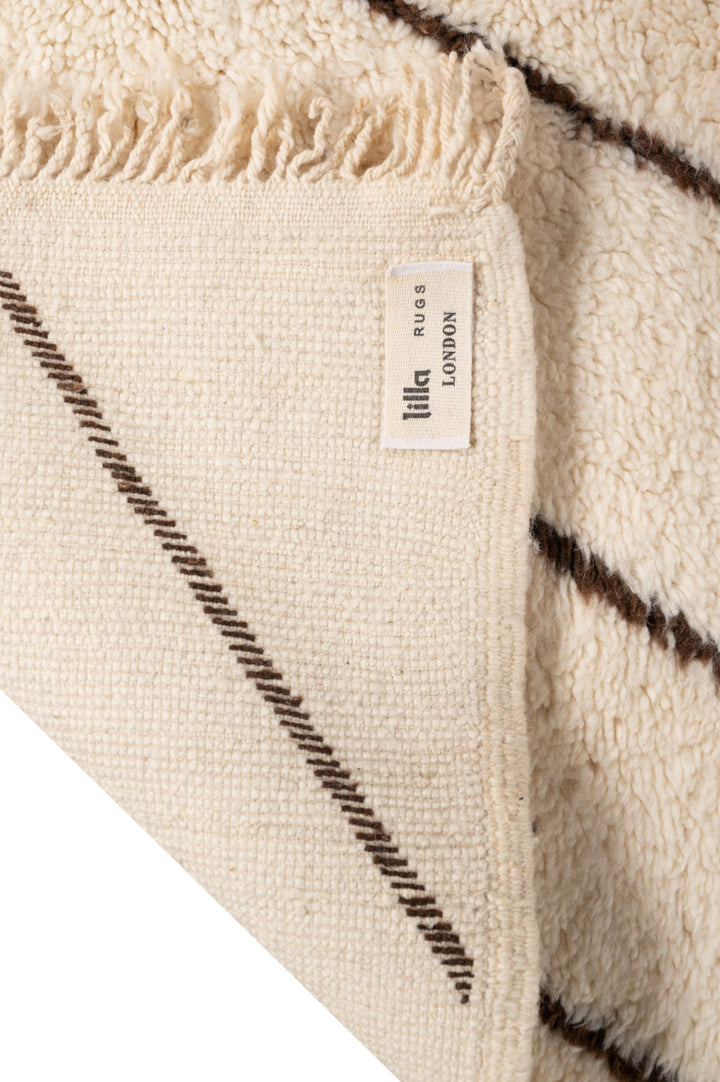 JUDE Moroccan Berber Beni Ourain 215x120cm