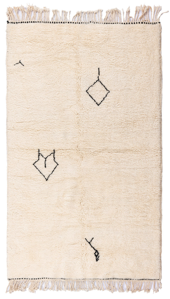 JADEN Moroccan Berber Beni Ourain 209x125cm