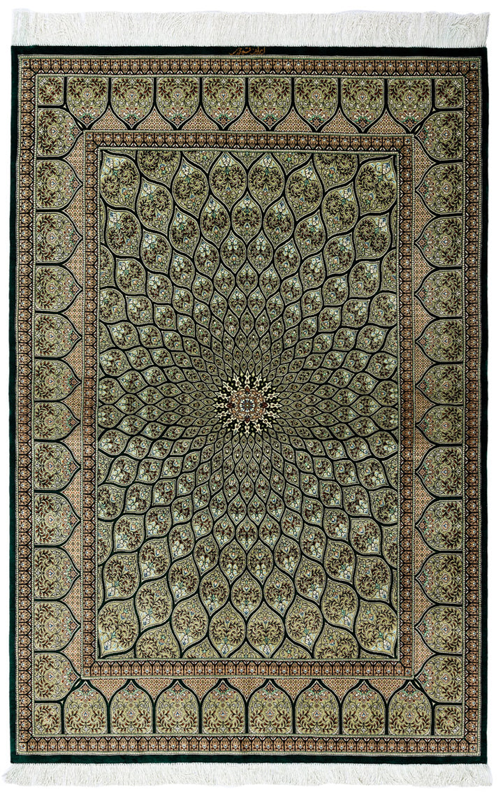 GIANNA Signed Qum Silk 200x131cm