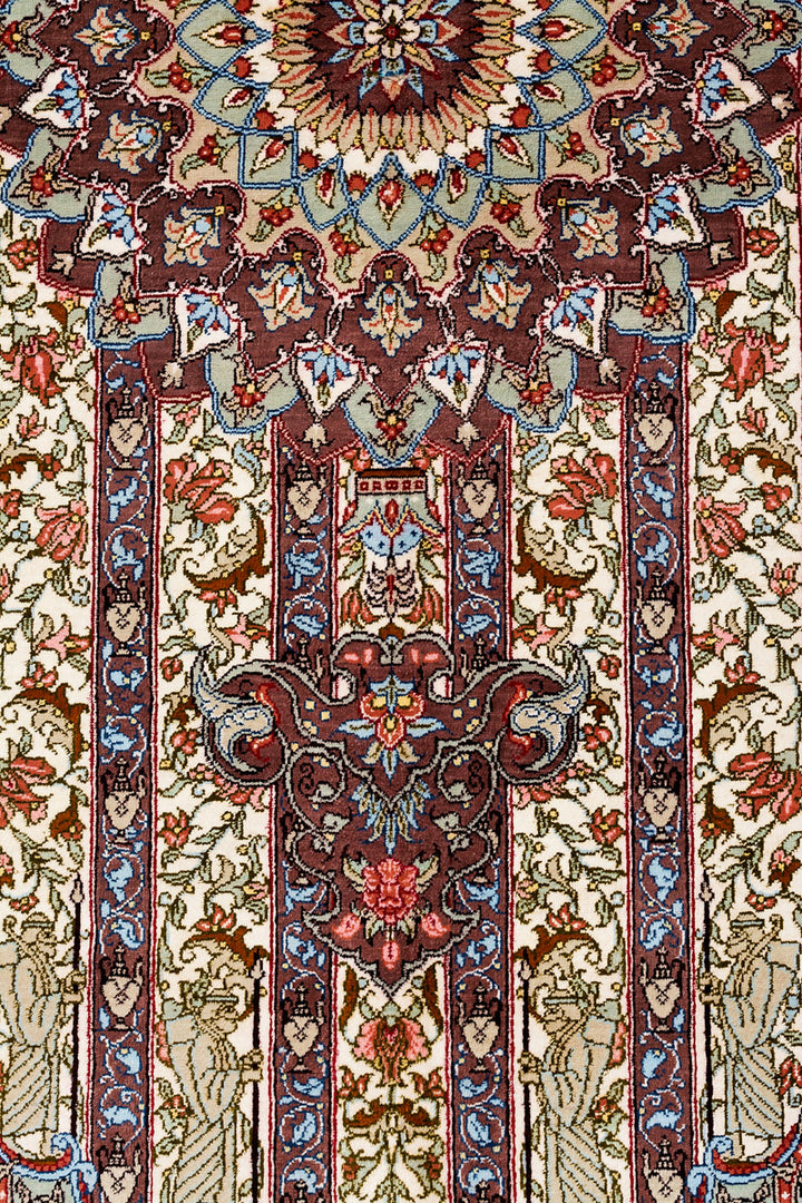 ALICE Signed Qum Silk 150x100cm