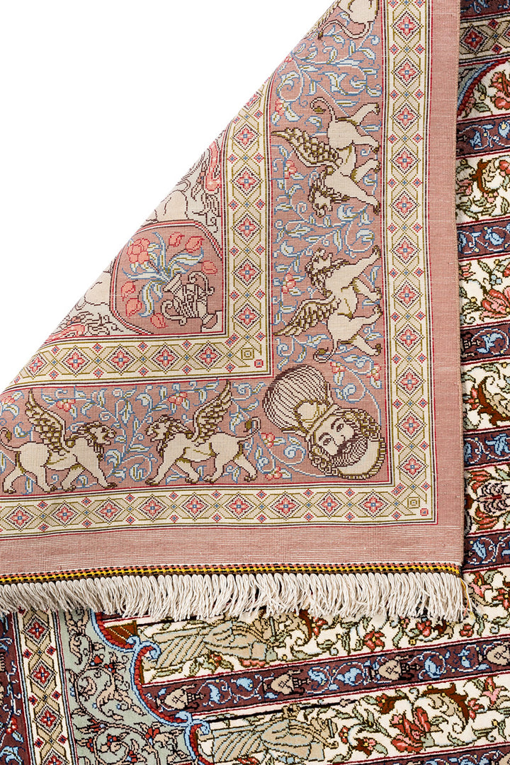 ALICE Signed Qum Silk 150x100cm