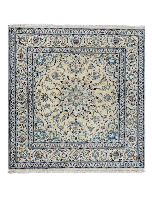 AMITIS Persian Nain 200x198cm Blue and Cream