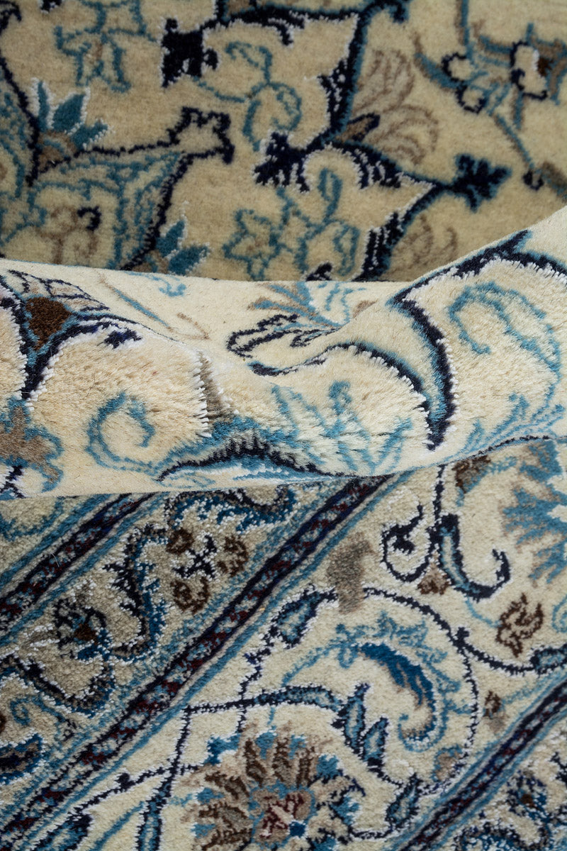AMITIS Persian Nain 200x198cm Blue and Cream