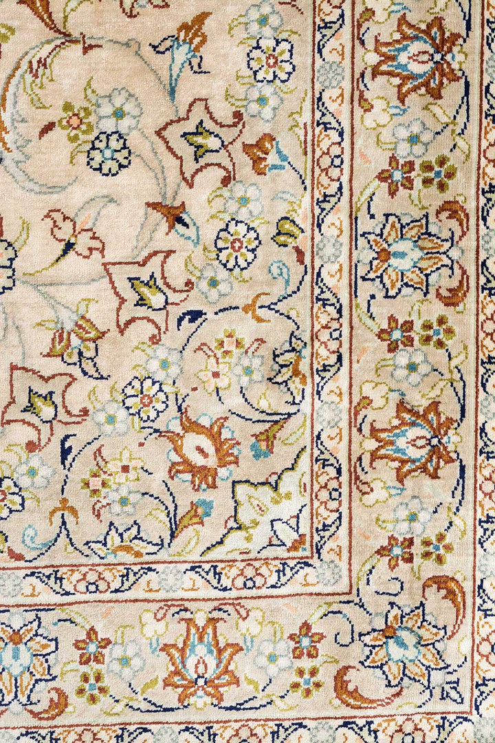 CAMELIA Persian Qum Silk 120x78cm Cream