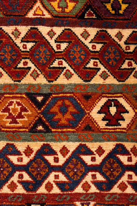 Lilla Rugs DIXIE Persian Qashqai Runner 262x113cm