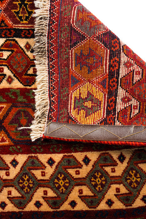 Lilla Rugs DIXIE Persian Qashqai Runner 262x113cm