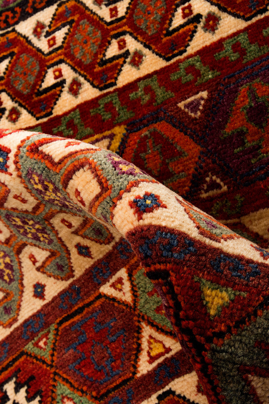 Lilla Rugs DIXIE Persian Qashqai Runner 262x113cm