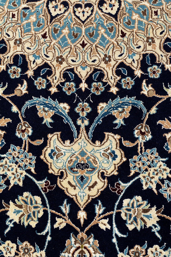 ELSA Persian Nain 9La Navy Blue Rug 350x240cm Close