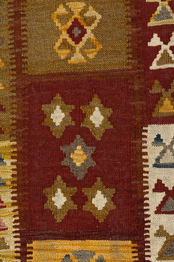 FERN Vintage Qashqai Kilim Runner 283x72cm