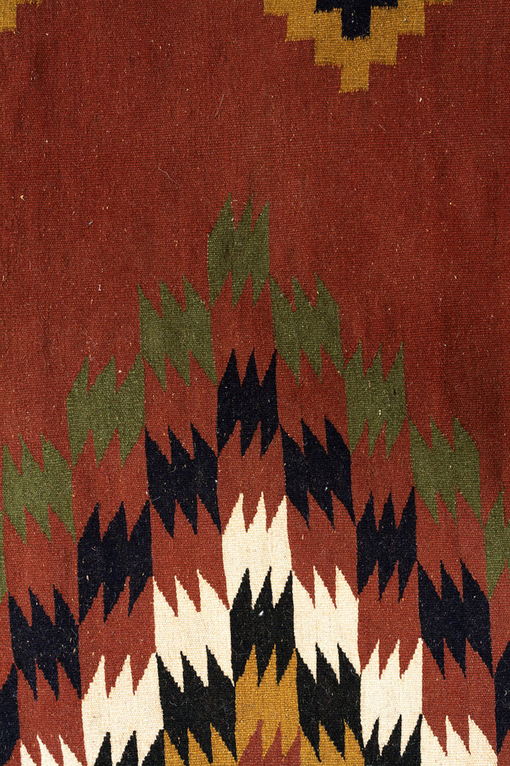 HALIL Fine Vintage Qashqai Kilim 292x195cm