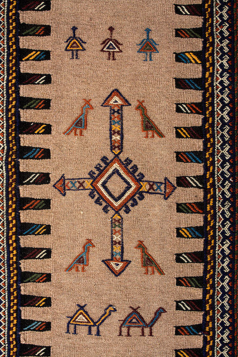 Lilla Rugs HALLIE Soumak Runner 386x86