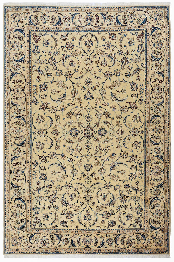 MALOU Persian Nain 9La Cream Rug 293x205cm Front