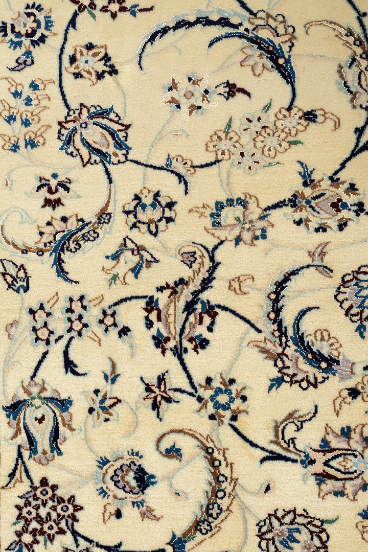 MALOU Persian Nain 9La Cream Rug 293x205cm Close