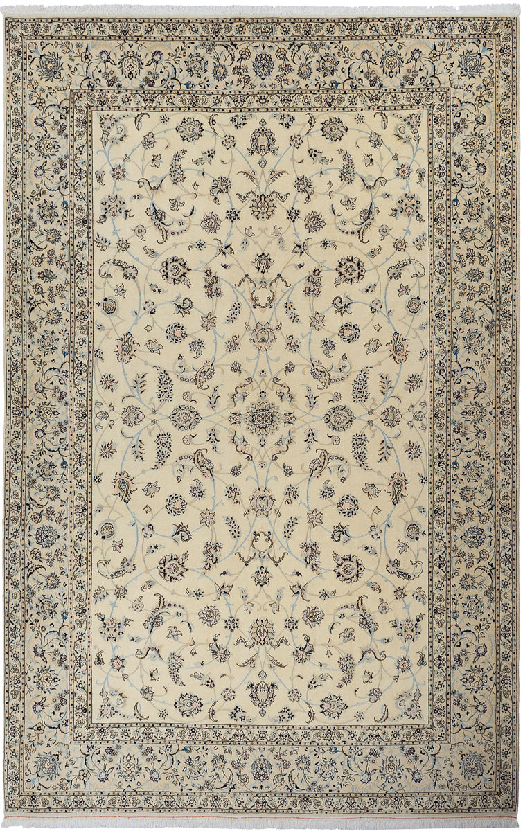 MARLIE Persian Nain 6La 356x256cm Cream Rug Front