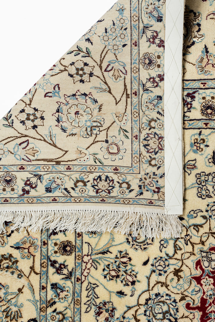 MIRACLE Persian Nain 6La 355x251cm Red and Cream Rug