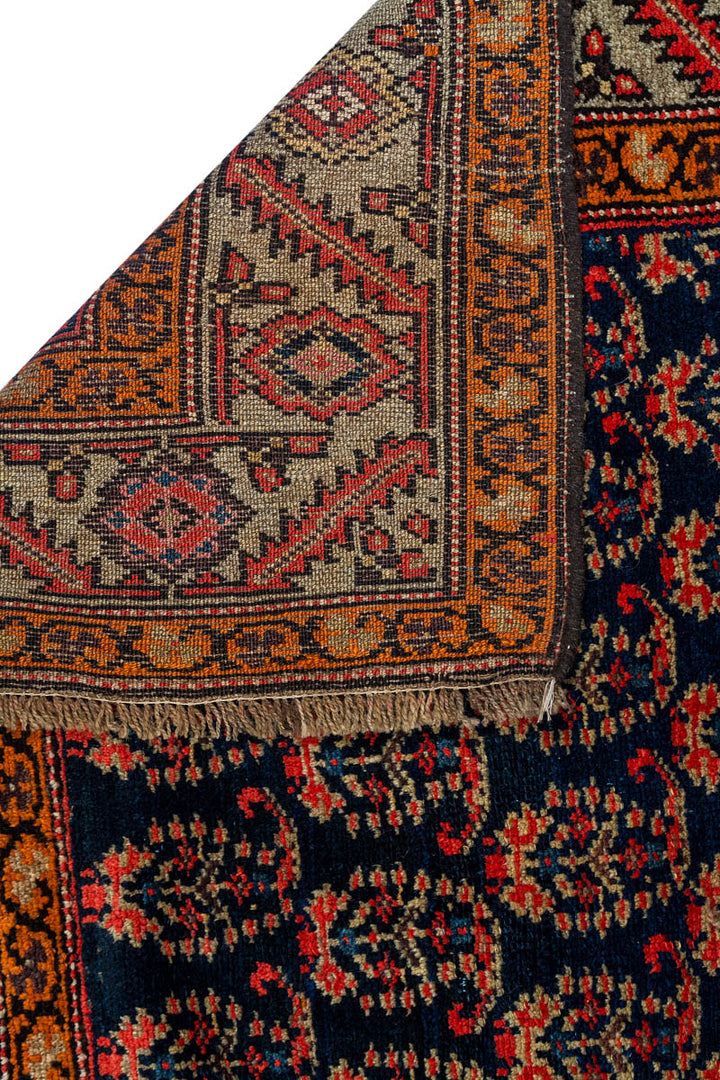 Lilla Rugs MIRA Antique Persian Bidjar Runner 477x107cm