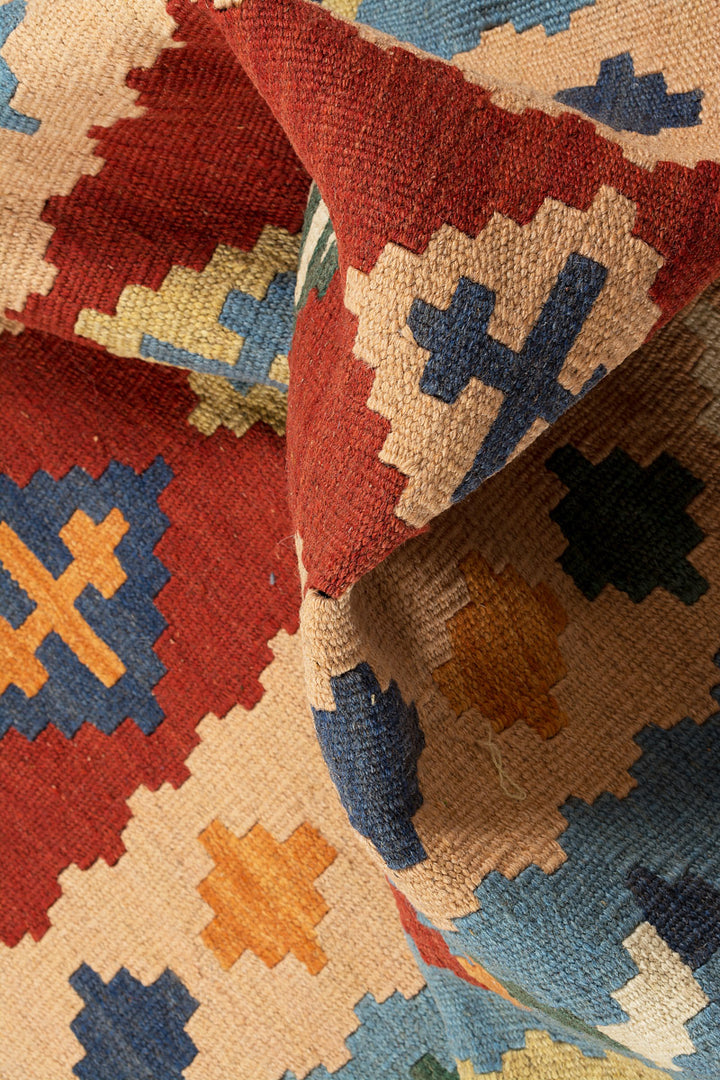 MIUCCIA Persian Qashqai Kilim Runner 312x84cm