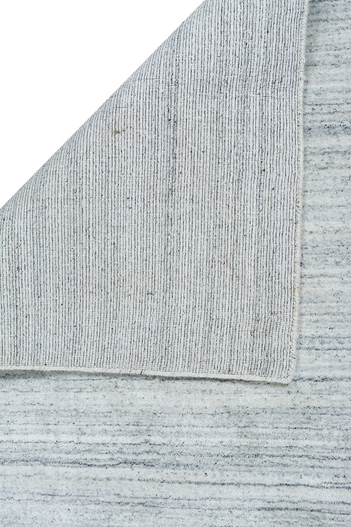 MOONLIGHT Plain Rug - Silver Grey