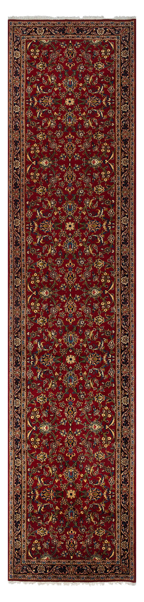 NOVA Persian Kashan Red Runner 434x104cm Front