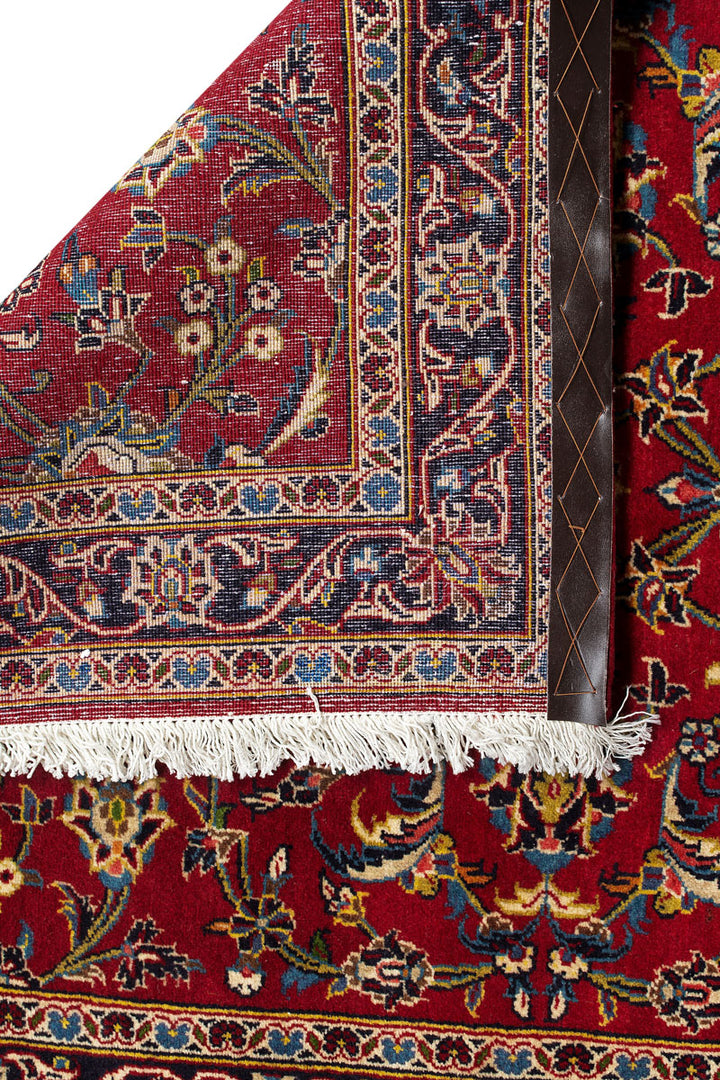 NOVA Persian Kashan Red Runner 434x104cm Back