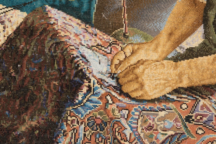 RESTORER Tabriz 103x76cm